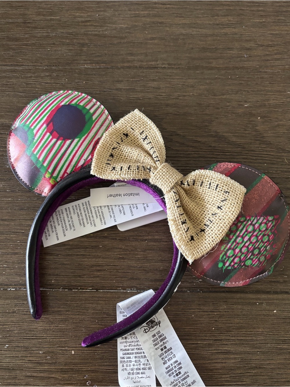 Disney Parks Minnie Mouse Movie Ears: Nightmare Before Christmas: Sally